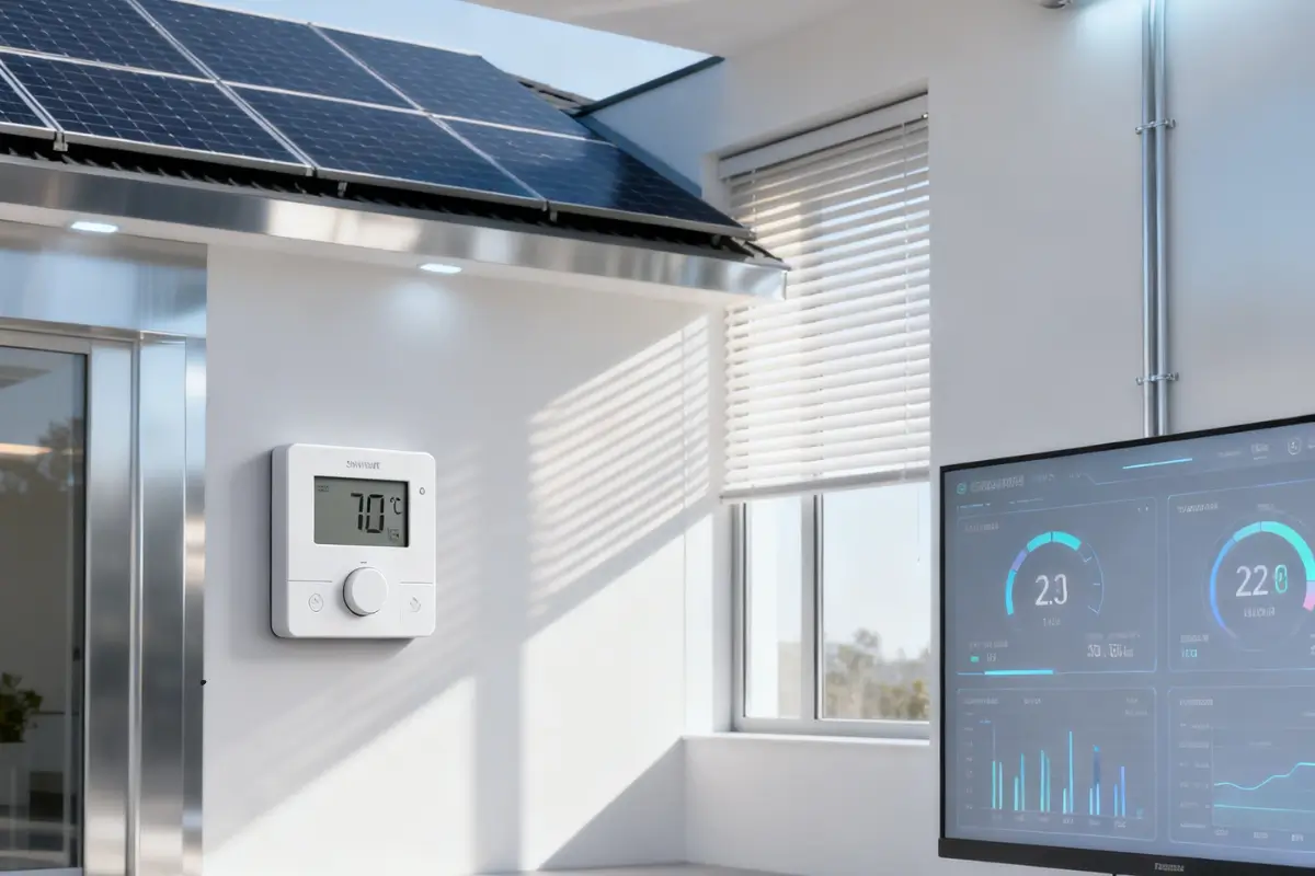 how to implement energy efficient systems in a smart building