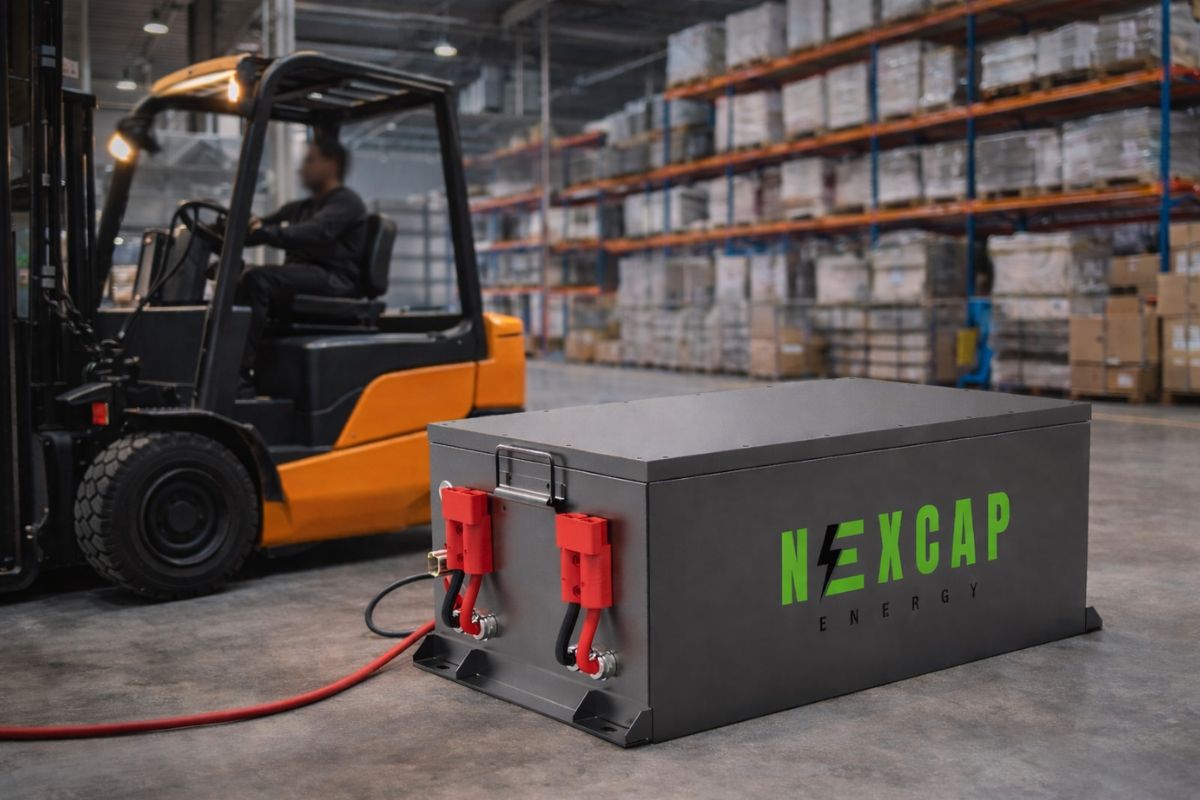 Graphene Forklift Battery to Eliminate Downtime Fast