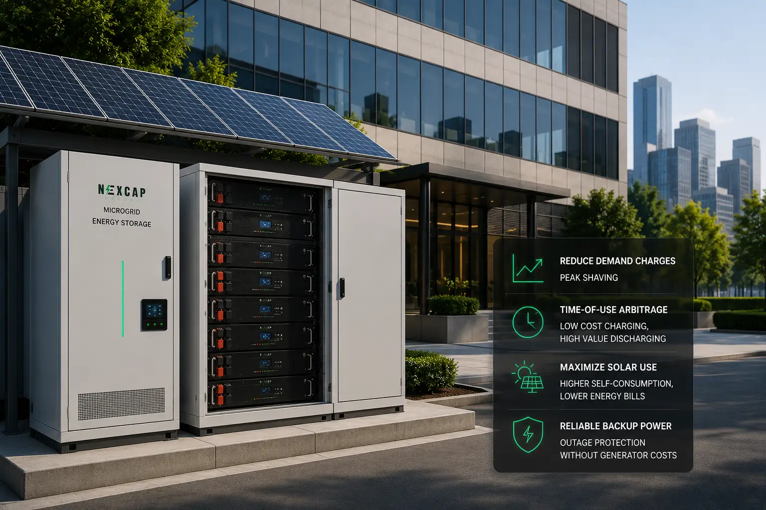 Microgrid Energy Cost Reduction for Commercial Buildings: A Practical Guide