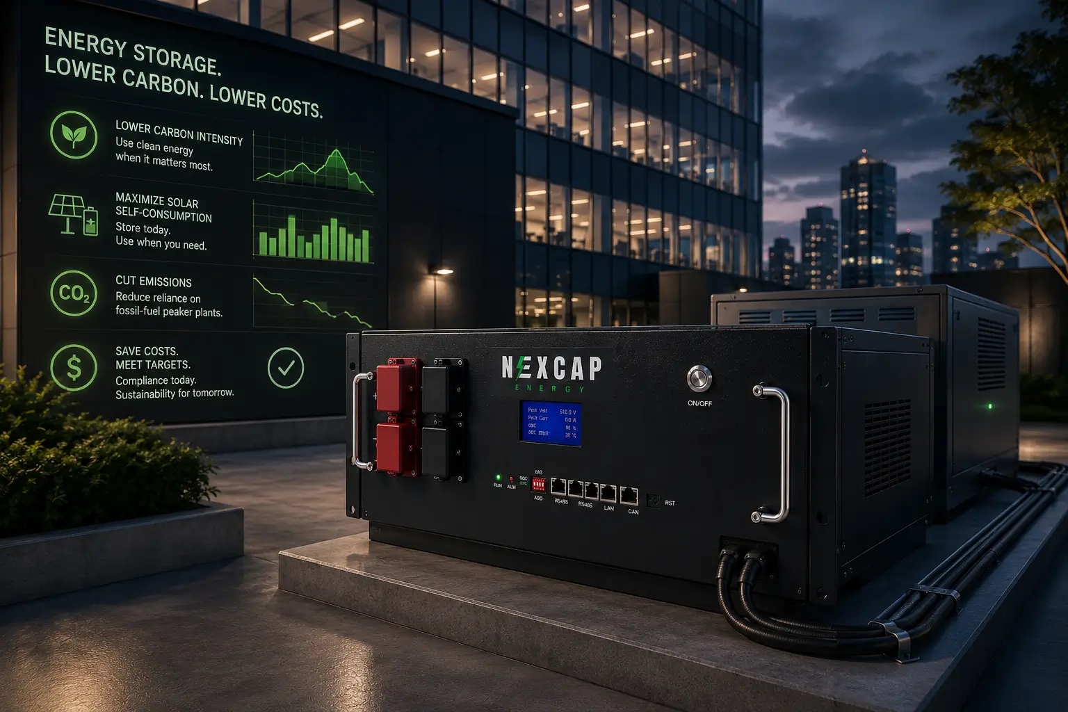 Energy Storage Carbon Footprint Commercial Buildings Guide